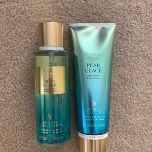 Victoria's Secret Pear Glacé Fragrance Lotion and Mist